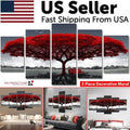 5Pcs Canvas Print Paintings Landscape Pictures Wall Art Modern Living