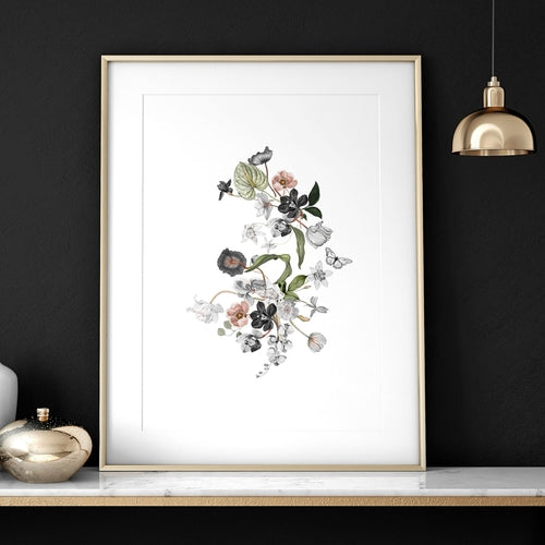 Paintings for home office | set of 3 wall art prints