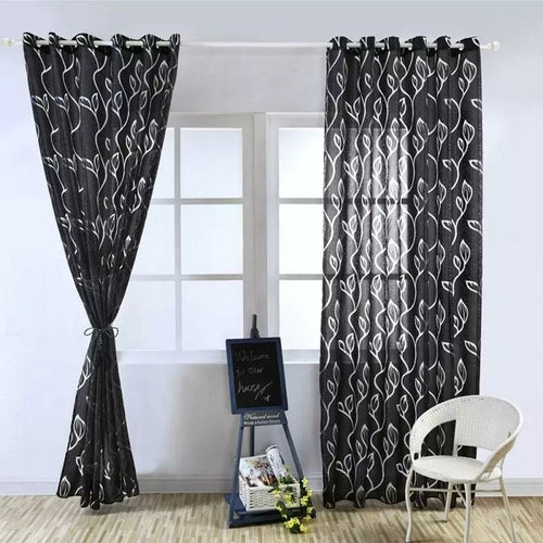 Curtains Semi-shading Sliding Curtain for Living Room Window Patio
